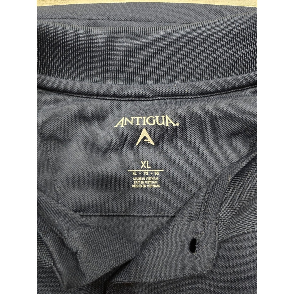 Antigua Houston Astros MLB Polo Shirt Mens XL Navy Blue Short Sleeve Embroidered - Picture 5 of 7